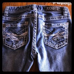 Youth Size 10 Rock & Roll Denim Jeans